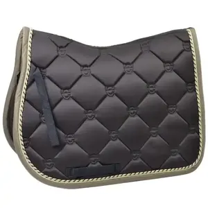 High Quality Western Horse Saddle Blanket & Horse Saddle Pad Made in Premium Leather Pad <b>Grip</b> and <b>Control</b> - Product Image 1