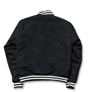 Vestes universitaires OEM patchs en chenille universitaire vierges personnalisés Veste universitaire Letterman Veste de baseball universitaire surdimensionnée pour homme - Product Image 2