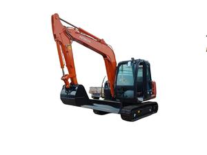 Mini-excavatrice compacte ZX65 6A 6 tonnes, 35,9 kW, petite machine hydraulique sur chenilles pour travaux agricoles, aménagement paysager et terrassement. - Product Image 4