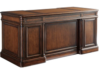 Bureau d'écriture/ordinateur traditionnel en bois pour la maison avec des tiroirs durables pour une solution de rangement pratique