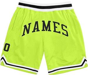 Short de basket-ball écologique de haute qualité pour hommes Joggers en velours côtelé Poches zippées Design solide Vente chaude Fitness Athlétique - Product Image 6