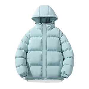 Chaqueta Acolchada Térmica para Hombre, Gruesa, de Invierno, Ultra Cálida, con Capucha, de Lona, Aislante, Cortavientos, para Exteriores - Product Image 5