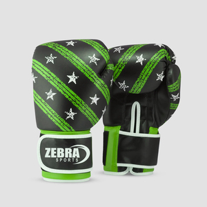 Gants de boxe en cuir de vachette véritable de haute qualité sur mesure pour adultes pour Kick Boxing et entraînement de gymnastique fabriqués au Pakistan - Product Image 3