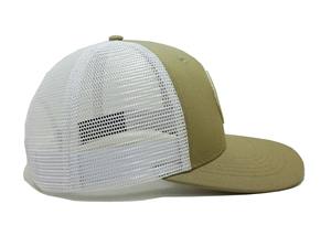 Sombrero de camionero clásico personalizado con parche de logotipo tejido y malla Sombrero de camionero de sublimación de 5 paneles Ajuste ajustable para pescar Hecho en Vietnam - Product Image 3