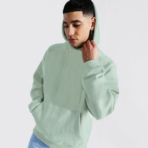 Sweats à capuche en tissu français 100% coton pour hommes et femmes, imprimés à l'écran, brodés, couleur unie, manches longues, pulls pour le printemps et l'hiver - Product Image 4