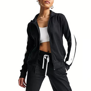 Chándal de Forro Polar con Capucha para Mujer, Color Sólido, con Logotipo Personalizado, Tallas Grandes, Estampado de Moda, Invierno, Venta al Por Mayor, 100% Algodón - Product Image 6