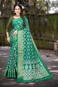 Más Venta de exportación Exclusivo indio Último exclusivo Sari elegante Patrón Georgette Digital Sari Suave elegante Fiesta nupcial - Product Image 4