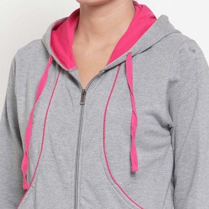 Chándal Informal con Capucha para Mujer, Suministro Directo de Fábrica, 100% Algodón, Ecológico, Secado Rápido, Transpirable, Cintura Elástica - Product Image 6