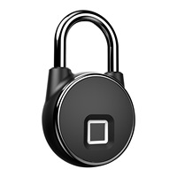 Serrure de sécurité connectée au WiFi avec application Vente en gros Cadenas à empreintes digitales intelligent populaire Étanche pour porte en bois Porte en verre