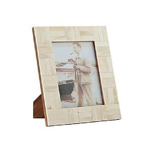 Marco de Fotos de Resina con Incrustaciones de Hueso Cuadrado, Precio al por Mayor, Organizador Decorativo de Cuadros, Ideas de Regalo para Aniversario, Boda o Recuerdo - Product Image 5