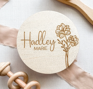 Lovingly Handmade <b>Wooden</b> Name <b>Sign</b> with <b>Custom</b> Text, a Personalized Woodworking Piece - Product Image 5