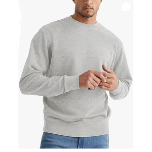 Sweat-shirt à col rond pour hommes de haute qualité 300GSM imprimé et brodé sur mesure Style décontracté surdimensionné pour l'hiver - Product Image 1
