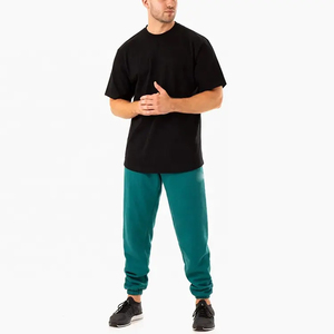 Pantalon de survêtement personnalisé pour hommes poches ouvertes longue ficelle coupe décontractée nouveau décontracté pour les activités de plein air coton polyester logo personnalisé - Product Image 2