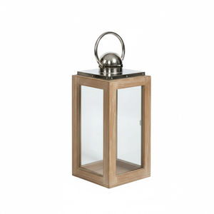 Ensemble de 2 lanternes en métal blanc de style moderne avec un design en X et une poignée, décoratives pour la maison, les mariages et les événements - Product Image 6