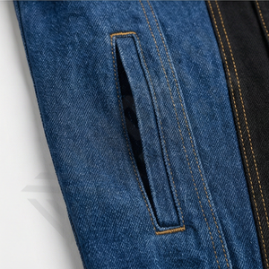 Veste en jean légère personnalisée tendance 2025, veste de haute qualité pour homme, veste à blocs de couleur, service de qualité, vêtements d'extérieur haut de gamme - Product Image 5