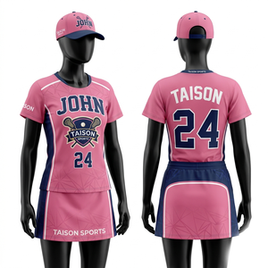 Premium 150 GSM Polyester Lacrosse Uniform <b>Light</b> Purple Navy Panel Sublimation Custom <b>Name</b> Number Set - Product Image 3