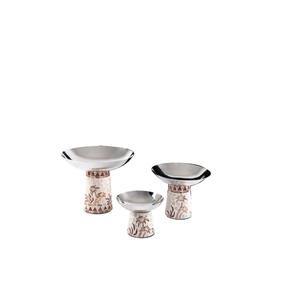 Eco-Friendly Set of Three Wooden & Metal <b>Cake</b> Stand With Custom Finishing Catering Serving Use <b>Cake</b> Stand Highest Quality - Product Image 3