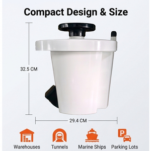 Canon à eau de précision pour la lutte contre les incendies, débit élevé 10L/S, large couverture, équipement industriel d'extinction d'incendies - Product Image 4