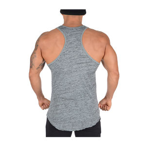 Débardeur de sport pour homme, à séchage rapide, sur mesure, grande taille, sans manches, pour la musculation, sous-vêtement de sport tricoté, vêtements de sport - Product Image 3