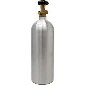 Cilindro de aluminio de 5 lb (5 kg) para CO2 con válvula CGA320, sistema de dispensación de bebidas, botella de gas para dispensador de cerveza (kegerator) - Product Image 1