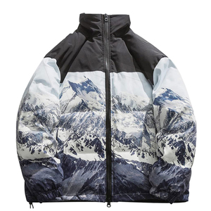 New Arrival High Quality Designer Brand Men's and Women's Spring Waterproof Plus Size Puffer Coat with Zipper Warm Jacket - Product Image 1