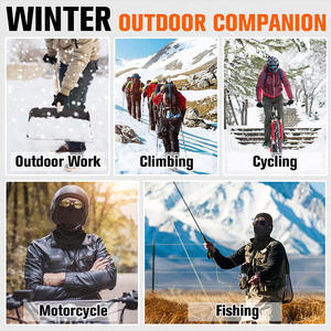 Pasamontañas de Felpa con Logotipo Personalizado Street Grace, 100% Poliéster, Tejido Transpirable, Cálido, para Adultos, para Deportes de Invierno y Actividades al Aire Libre - Product Image 4