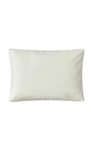 Almohada Lumbar Decorativa Beige con Rayas Cabana, Ecológica, Transpirable, No Tóxica, Tejida, 400 Hilos, Moderna, con Cierre de Cremallera Extraíble - Product Image 5