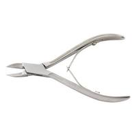 Coupe-ongles en porte-à-faux professionnel 6 ''coupe-ongles robuste en acier allemand mâchoires incurvées baril ressort serrure orteil pince à ongles