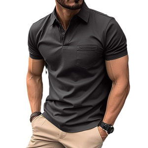 Jersey de algodón 100% de alta calidad para camisa para hombres y mujeres Opciones de color de impresión de logotipo personalizado Diseño comprimido Tallas grandes disponibles - Product Image 3