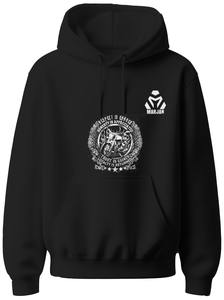 Sweat à capuche d'hiver imprimé élégant |   Sweat-shirt à capuche unisexe en tissu polaire 100% coton de style vintage pour hommes et femmes, anti-boulochage - Product Image 2