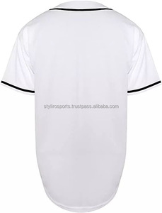 Unisex Customizable Baseball Softball Jersey OEM Sublimated Polyester Sportswear Name Print Plain Cheap Blank Custom Jerseys Buy - Product Image 2