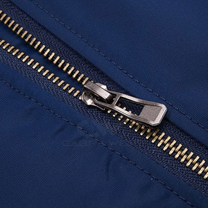 Custom Winter Men's Stand Collar Front Logo <b>Fleece</b> Bomber Jacket-Quick Dry & Breathable Wholesale OEM Service - Product Image 5