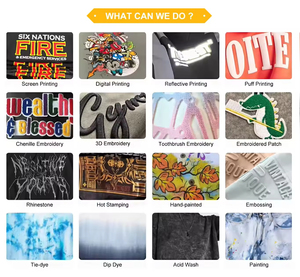 Sudadera con Capucha Corta Estilo Vintage, Corte Cuadrado, Decolorada por el Sol, con Cremallera, Estilo Desgastado con Lavado Ácido, Bordada, para Hombre, Otoño - Product Image 5