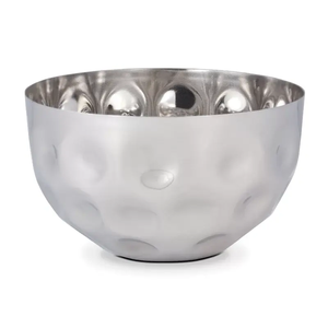 Luxury Vintage-Inspired Handmade Ceramic Silver Hammered Bowl <b>Decorative</b> <b>Plate</b> for Dining Room Party Safe Wholesaler Plated - Product Image 1