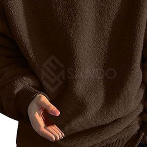 Sweat-shirt Sherpa grande taille pour hommes, couleur personnalisée, vêtements d'hiver à la mode avec nouveau design - Product Image 6