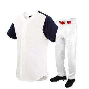 Uniforme de Béisbol Personalizado de la Mejor Calidad, 100% Algodón, Sublimado, Talla Grande, Secado Rápido, Precio al por Mayor OEM - Product Image 2