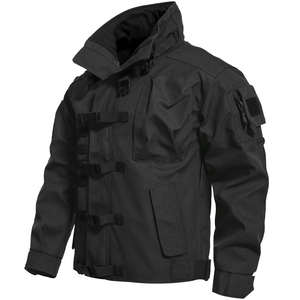 Veste en toile pour moto, coupe large, fonctionnelle, coupe-vent et imperméable, pour l'automne, l'alpinisme, OEM Vintage American - Product Image 6