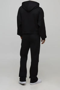 Survêtements surdimensionnés de haute qualité, survêtements d'hiver personnalisés avec broderie, survêtements pour hommes et femmes, survêtement en tricot lourd de 400 g/m², design de créateur - Product Image 2