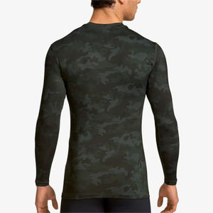 Unisex Long Sleeve Compression T <b>Shirt</b> Fitness Gym Wear Top <b>Shirt</b> <b>Men</b> Stock Polyester Spandex Compressions T <b>Shirts</b> - Product Image 4