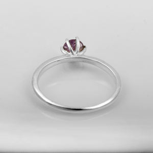 Elegant Real Purple <b>Amethyst</b> Gemstone <b>Ring</b> Handmade 925 Sterling Silver Jewelry Eternity Vermeil <b>Rings</b> Gift for Her - Product Image 4