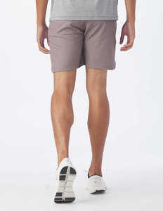 Short 100% coton de couleur unie conçu avec logo personnalisé de haute qualité en gros Short d'entraînement de jogging de gymnastique en plein air - Product Image 3