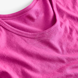 Camiseta de Mujer de Alta Calidad, Impresión de Logotipo Personalizado, Tela de Lona Ecológica, Informal de Verano, Alta Calidad - Product Image 6