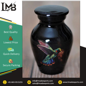 Widely Selling Good Quality <b>Funeral</b> <b>Supplies</b> Customized Logo Memorial Ashes Urn/ Keepsake Cremation Urns From Indian Supplier - Product Image 6