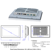Panel PC Industrial Intel Alder Lake N97 de 13.3'', 15'', 15.6'', 17'', 19'', 21.5'', 23'', 27'' y 32'' para Automatización Industrial en Entornos Hostiles