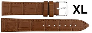 Classic Soft 1305 XL Light Brown Unisex Genuine Leather <b>Watch</b> Strap Classic Adjustable Craft Bands Watchbelt Smartwatch Band - Product Image 2