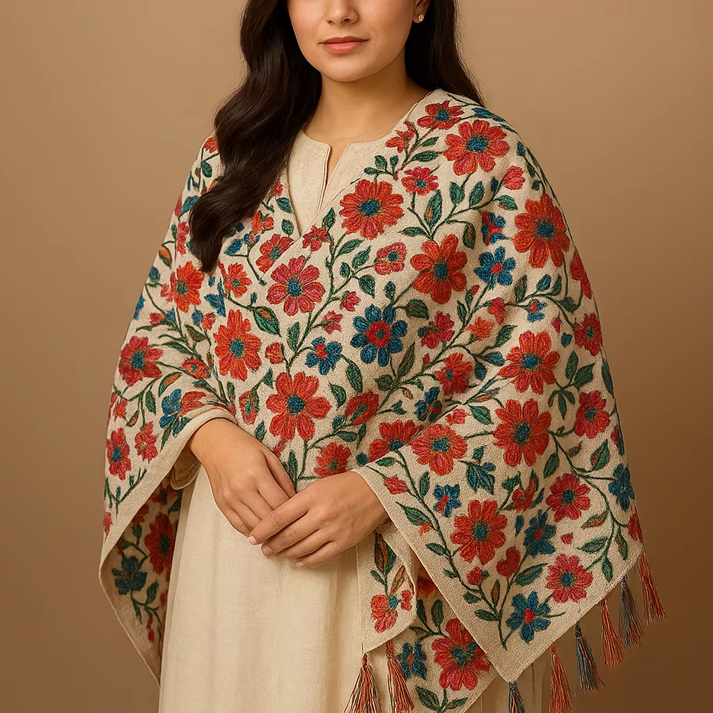 Pashmina Shawl Salwar Kameez Elegant Indian Clothing