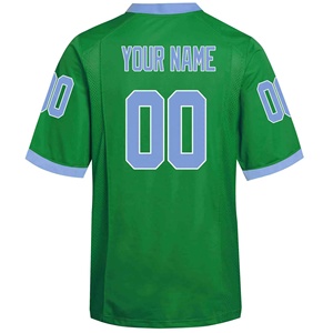 Camiseta Deportiva Sublimada de Poliéster de Secado Rápido Personalizada, Camiseta de Fútbol Americano Cómoda, Jersey de Fabricante para Jugadores de Fútbol - Product Image 2