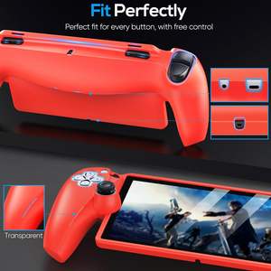 TOPWOLF OEM/ODMカスタムフートセールPSヘルドハンドシリコンケースゲームコンソールカラーシェルPSポータルシリコンケース - Product Image 6