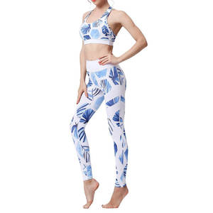 Conjunto Deportivo de Yoga para Mujer, de Alta Calidad, Reversible, Tallas Grandes, Elástico, Transpirable y Sin Costuras, para Gimnasio y Fitness - Product Image 1