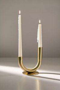 Candélabre en métal doré à 16 bras de vente chaude pour la décoration de la maison dans les mariages dîners fêtes de noël et de pâques salons - Product Image 4